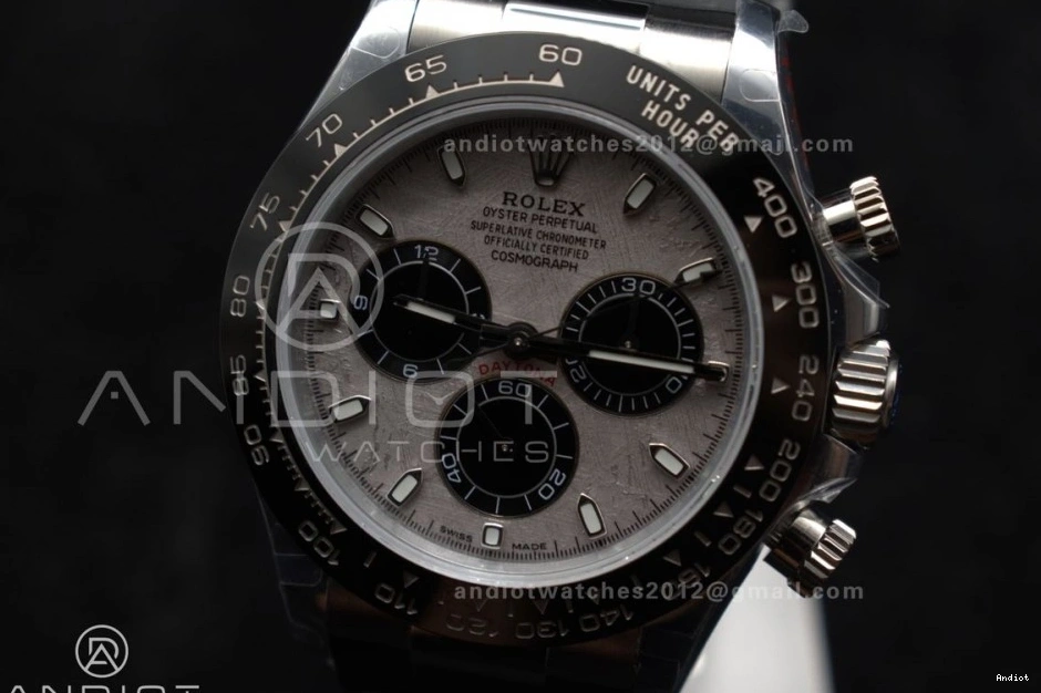 1:1 Edition V3 SH4130 Best Thermal QF on Oysterflex 116519 Daytona (Gain Strap 767 Weight) Meteorite Dial 0816